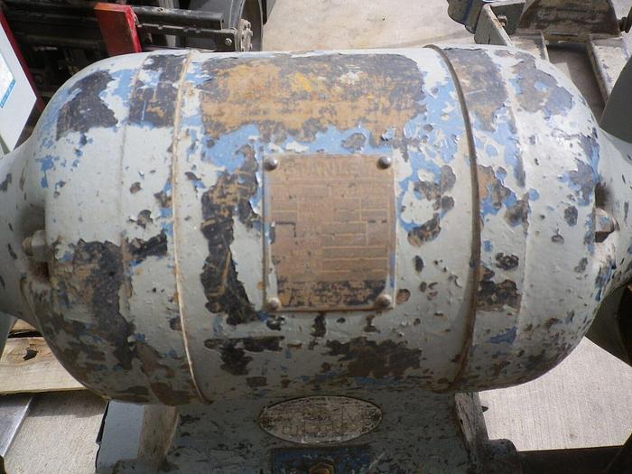 Used Stanley Grinder 1hp 1725 rpm 9 inch wire wheel 8" sharpener buffing stone