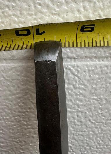 Used Metal Spinning Trimming Tool ~ 38" Length - Tip 5/8" x 5/16" ~ (5784)