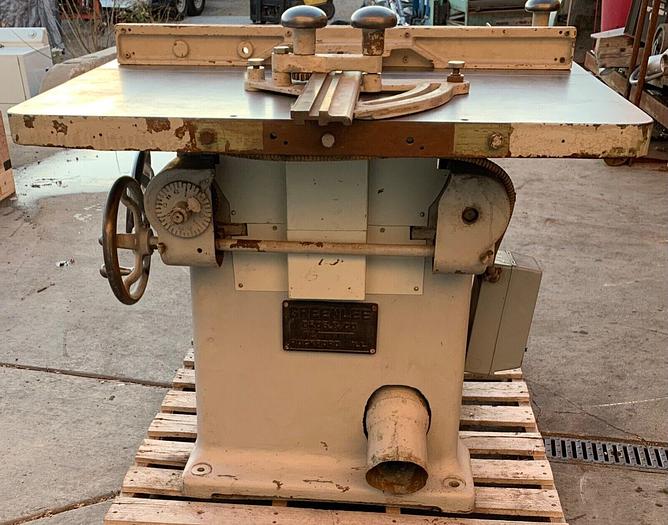 Used Greenlee Table Saw 5hp w/ Miter & Fence ~ 3ph ~ 240V ~ 1" Arbor