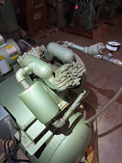 Used Worthington # 01227 Size 257D Vacuum Pump 1hp ~ 1ph ~ 115/230V (6335)