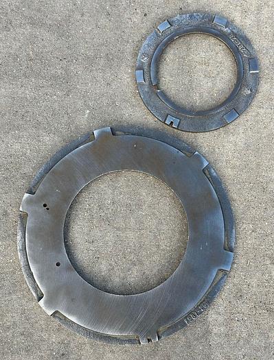 Used Oliver 287 Shaper Throat Plate Rings (6267)