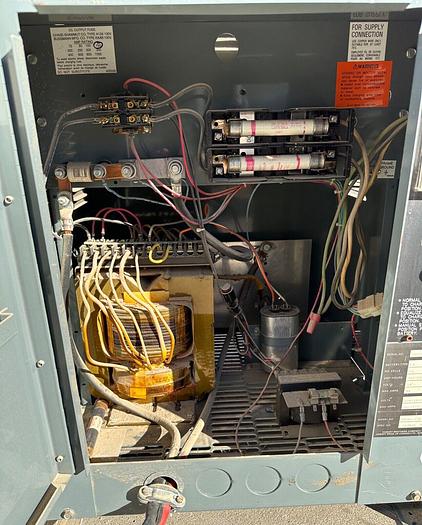 Used Hobart # 540B1-12R Forklift Charger 1ph 24V ~ 208/240/480V (5727)