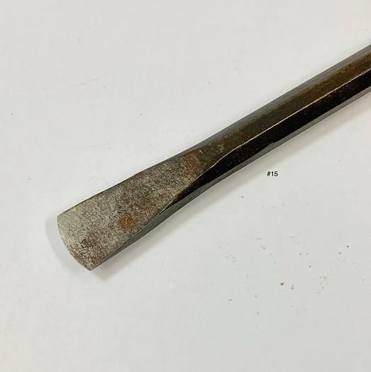 Used Metal Spinning Tool Flattened Tip End  8 1/2" x 3/8" (101254)