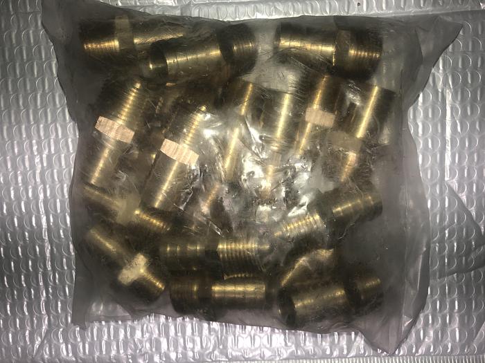 Brass Fittings 32023  Male Adaptor 3/4x3/4(M1)BAG OF 20