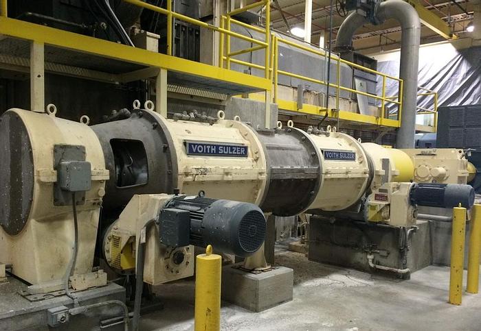 Used KNEADER VOITH D500, 2000 HP, 500 TPD