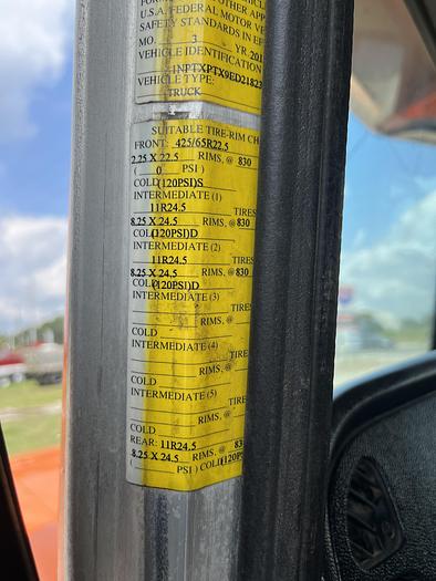 Used 2014 Peterbilt 367 Tri-Axle Dump Truck #5614