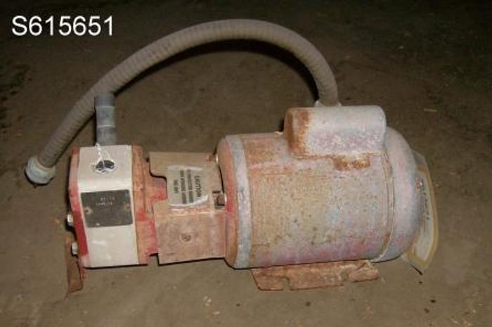 Used Pump, Gear, 1/4 HP, Plastic, Vanton, Mdl CCPY18BH, #S615651
