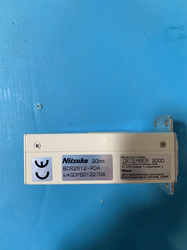 Used Nitsuko bar code scanner bcr 2600 plus power supply bcv5050