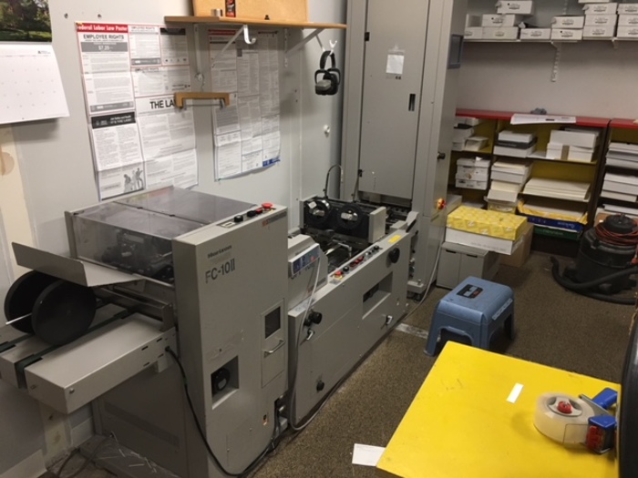 Used 2001 Standard Horizon VAC 100 Booklet Maker