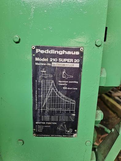 Used Peddinghaus 210 Super 20