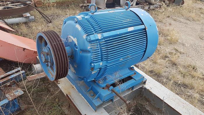 Used Westinghouse 125 HP Elecctric Motor