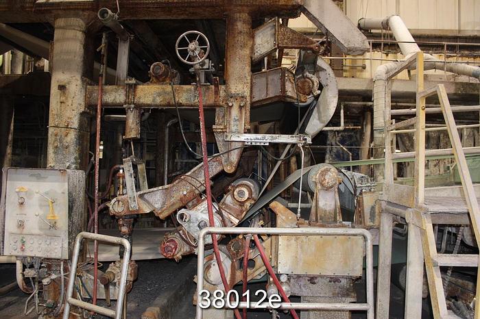 Used Beloit Tissue Machine 100" Web 96" Trim, 4000FPM, 75 TPD #38012