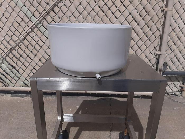 Used Lab, Glassware, Coors Porcelain, Perforated Plate, Vacuum Filtration, (8) #S744395