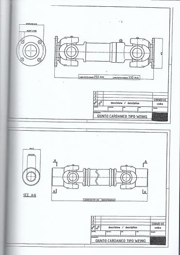 Ricambi Weinig scorniciatrici