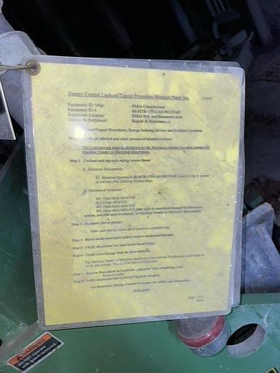 Used Voith 200VS Vertical Screen, 137 Tpd, 2284 Gpm, .010" Slots, Job No.: 5906837 #17602