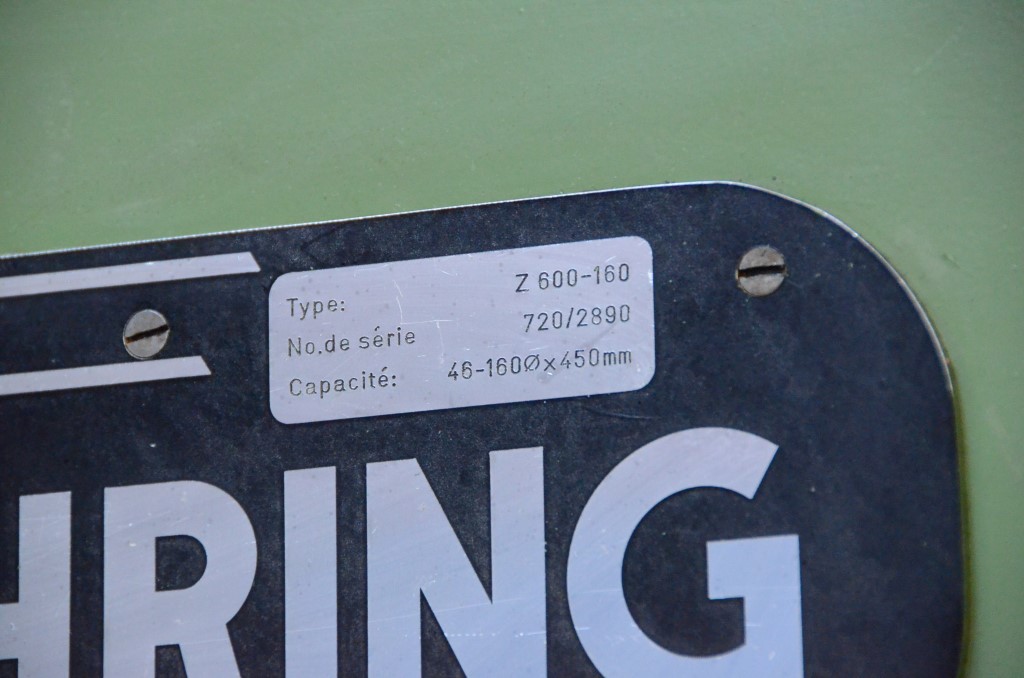 Usado GHERING Z600-160 Lapeadoras #4329