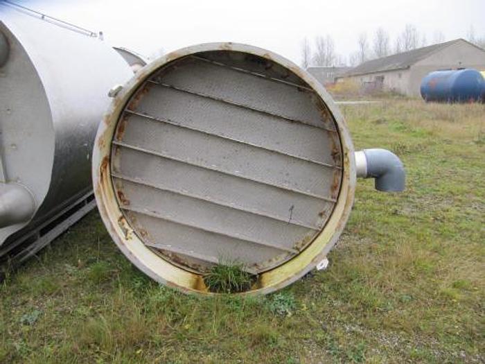 Used 10 m3 stainless open tank