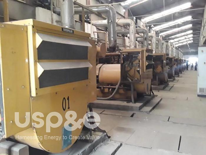 Used 1.2 MW 2008 Used Caterpillar 3512B Diesel Generator Sets