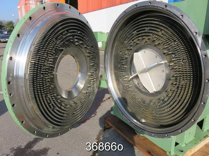 Used Voith HTD3-P Disperger System, 45" Diameter Rotor, 44" Stator #36866