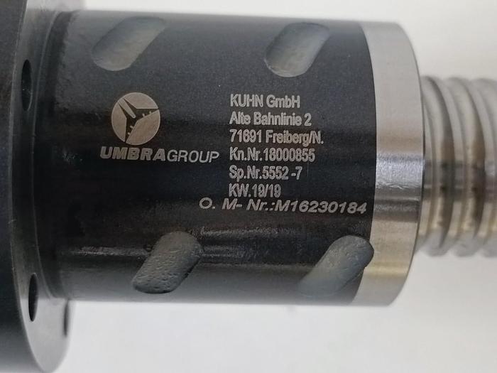 Geschliffener Präzisions Kugelgewindetrieb, D32x5mm, 608mm, Kuhn, neu