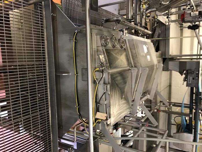 Used 160 CU. FT. BLENTECH RIBBON/PADDLE MIXER - 316 S/S - JACKETED