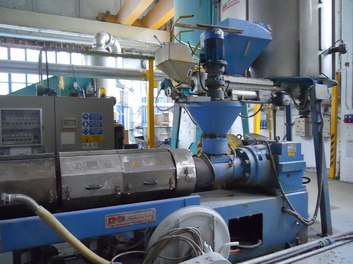 Refurbished CDM PREALPINA  EXTRUDER 160 mm. 900 kg/h