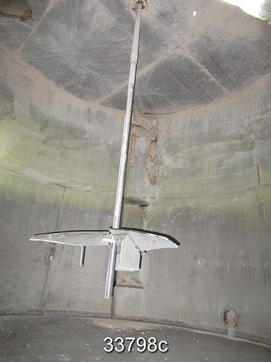 Used Stainless Steel Clay Slurry Tank, 12x14, 23000 Gallons #33798
