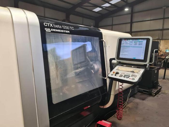 Used 2010 DMG Gildemeister CTX Beta 1250TC Mill Turn Machine