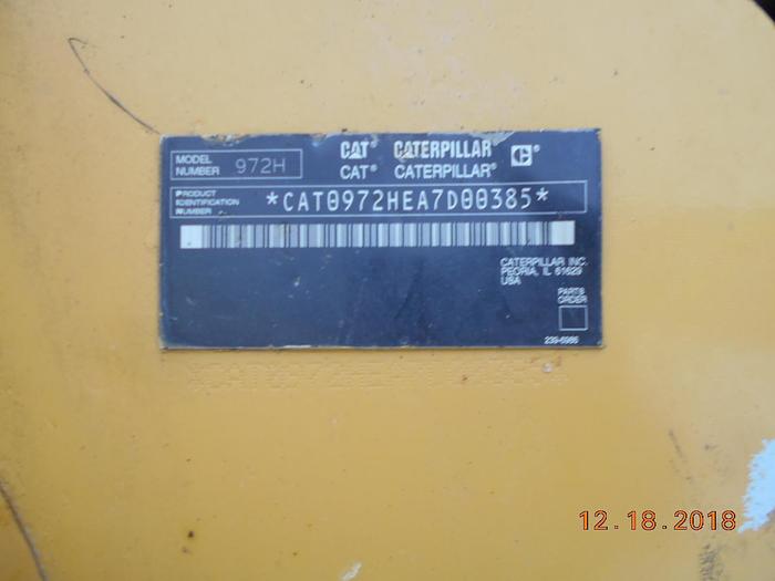 Used 2008 CATERPILLAR 972H
