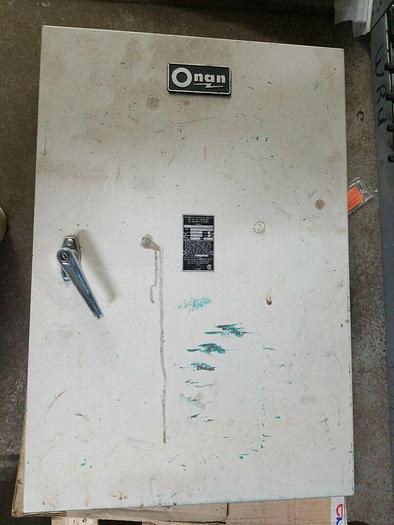 Used Onan Generator Transfer Switch LTEU60-4X/7368E