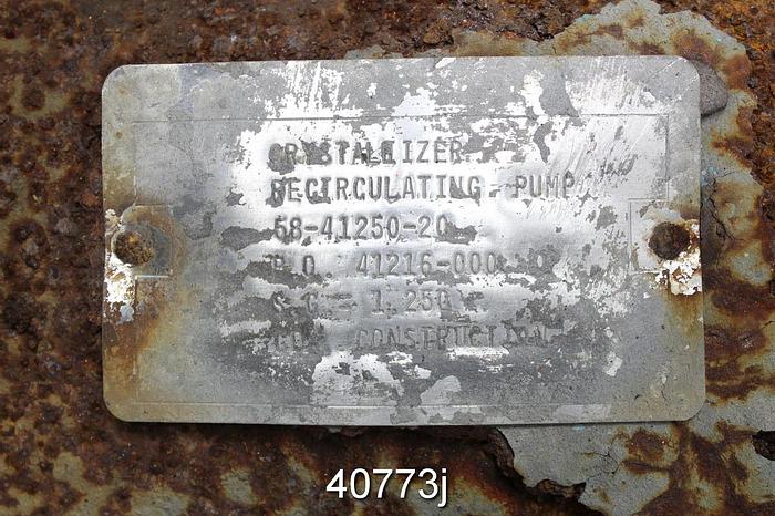 Used Goulds AF Axial Flow Pump, 16x16x16 #40773