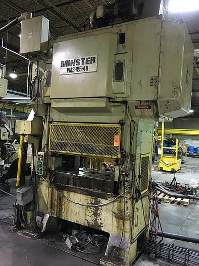 Used 100 TON MINSTER HIGH SPEED PRESS