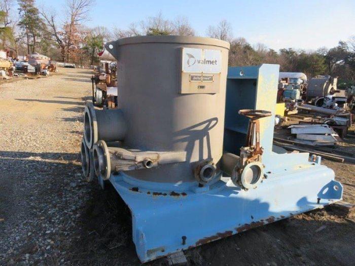 Used VALMET MDL T9 STAINLESS STEEL DELTA PRESSURE SCREEN