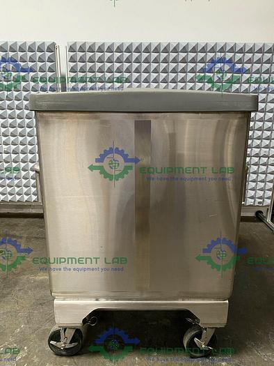 Used DCI Stainless Steel  Jacketed Triple Cavity Square Tank 65 PSI Jacket
