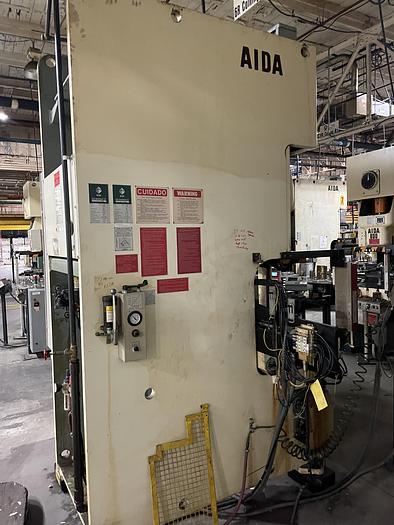 Used 121 ton AIDA single pt. Gap Frame Press