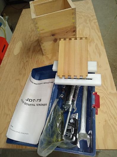 Used Cantek JDT75 Automatic Dovetail Machine