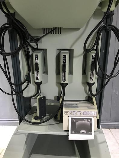 Gebraucht BK Medical 2101 Falcon Ultraschallgerät mit 3 Sonden und Sony Drucker