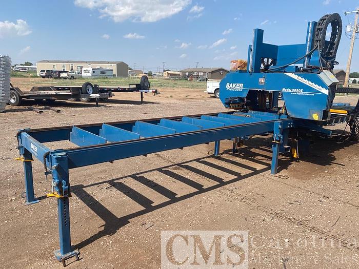 Used Baker 3650E Sawmill and Edger
