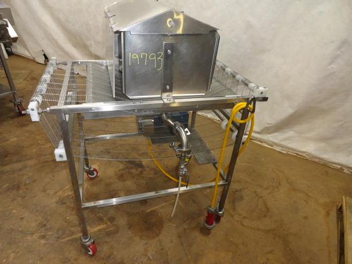 Used Custom Glazing Station, 24" wide