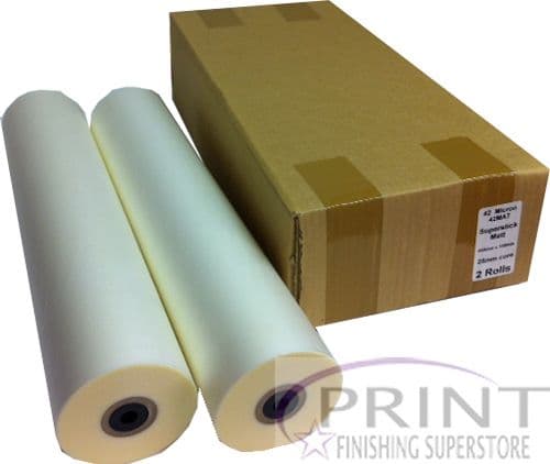 OPP Superstick Digital Laminate Film Roll - Matt 440 x 125m 42 Micron 25mm Core