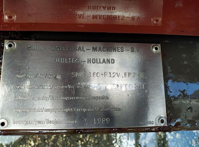 Gebruikt 1989 Nido SNK180 R12 EPZ-S