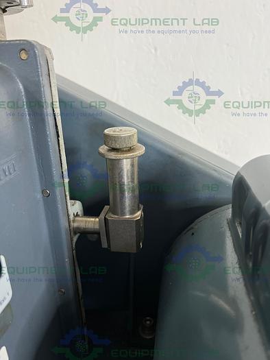 Used Welch 1402 DuoSeal Belt-Driven Rotary Vane Vacuum Pump 115/230V