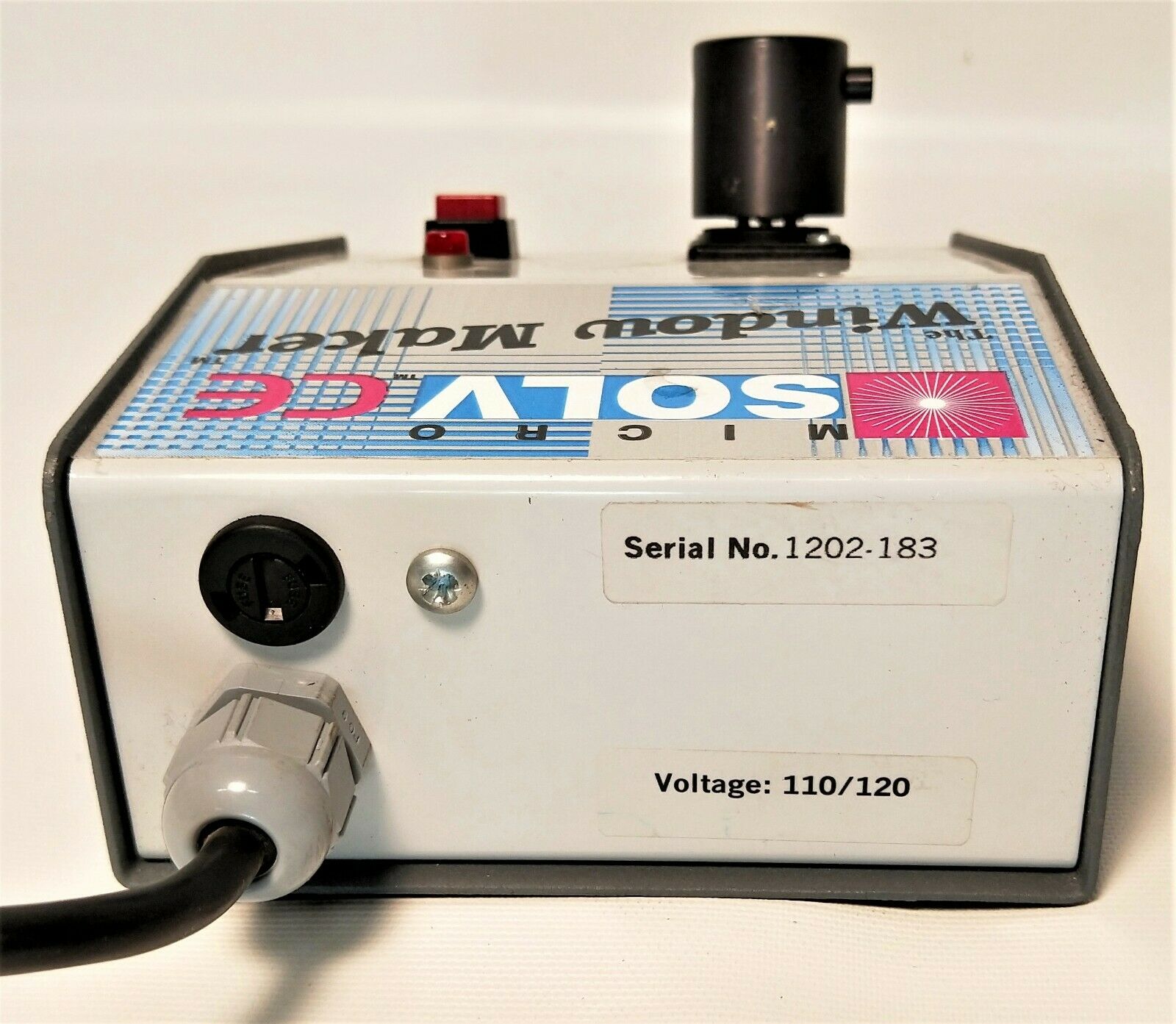 Used Sold The Window Maker Microsolv CE Capillary Window Burner at