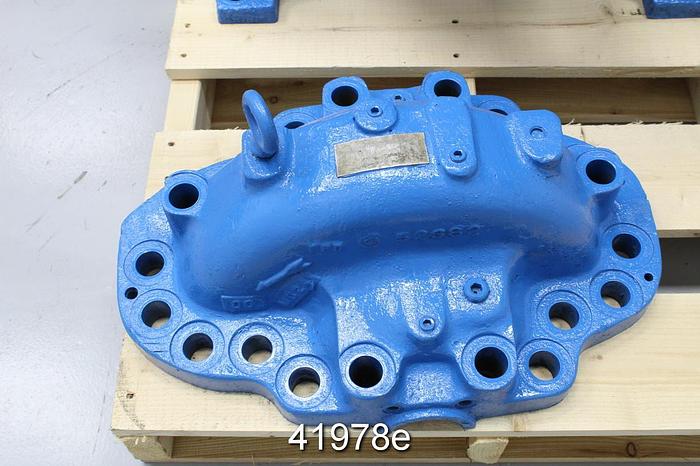 Used Goulds 3316 2x3x11 Two-Stage Split Case, 2 4-Vane 9.5" Impellers #41978