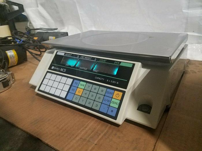 Used Ishida Counting Scale Model NCS Capacity: 6 x 0.001 Lb
