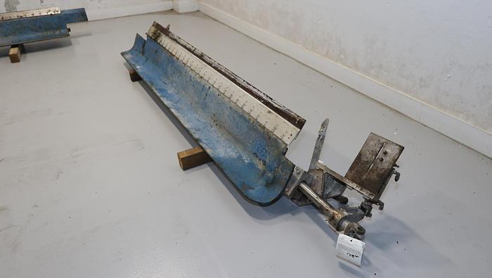 Used Doctor Blade, 91" Long Doctor Back and Holder #37221