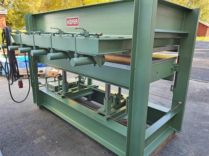 Used 1984 Höfer Austria Höfer solid wood moulding and veneer press MHP 50
