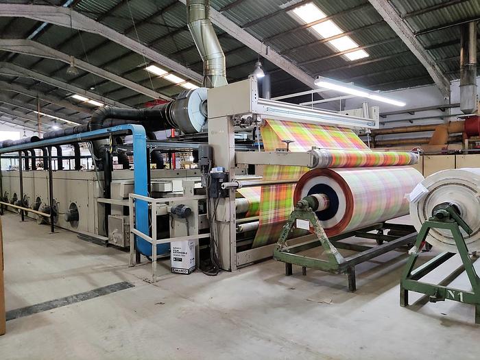 Used MONFORTS Stenter 1995 -2016  3400 mm