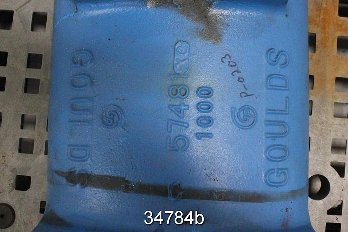 Used Goulds 3196 Pump Base No. 57481 #34784