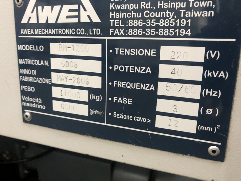 Ricondizionati 2006 Awea BM-1300